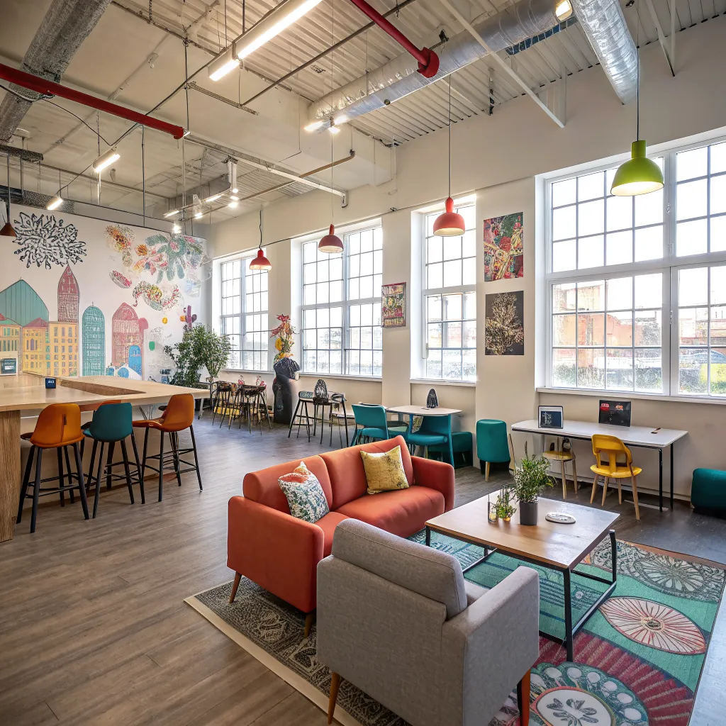 Espacio coworking creativo